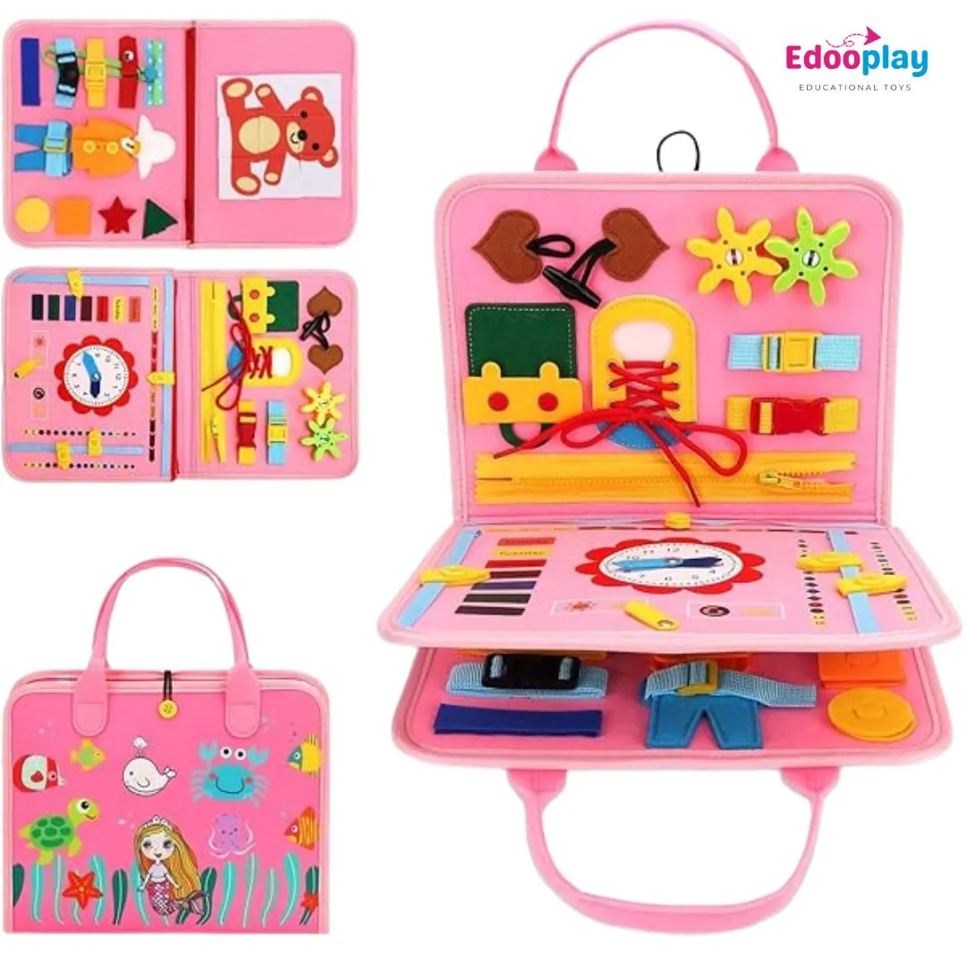 Interactive Busy Board Activity Book for kids